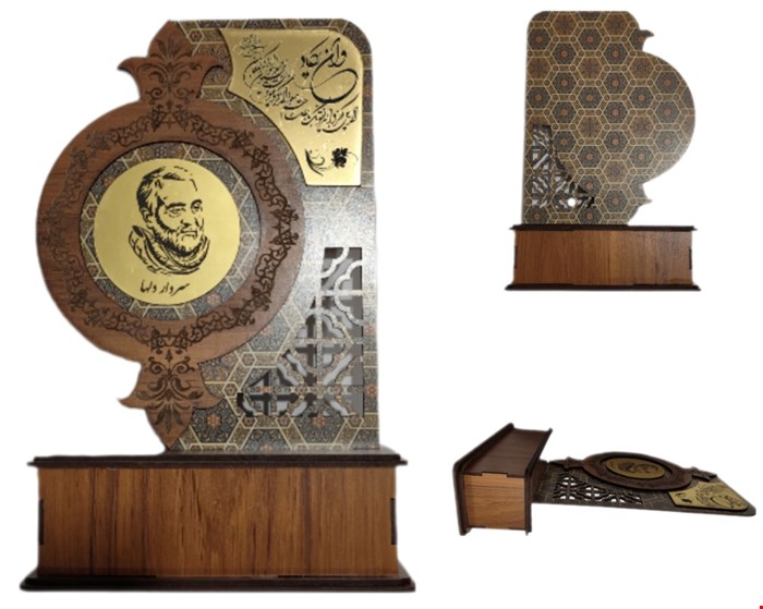 تندیس سردار سلیمانی ترنج