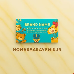 کارت ویزیت لمینت مات در ابعاد دلخواه (دور تخت)