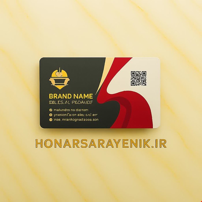 کارت ویزیت پی وی سی 760 میکرون