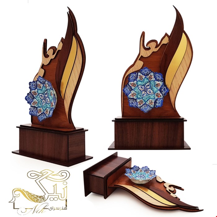 تندیس میناکاری روز معلم